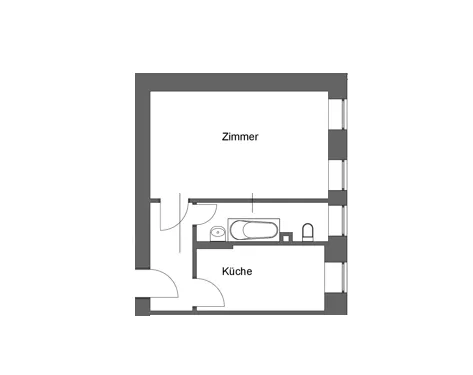 Frisch sanierte 1-Zimmer-Wohnung nahe dem Weißensee — photo 1